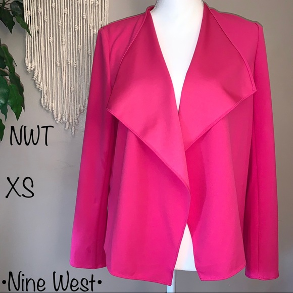 Nine West Jackets & Blazers - NWT Nine West Pink Open Jacket, Size XS